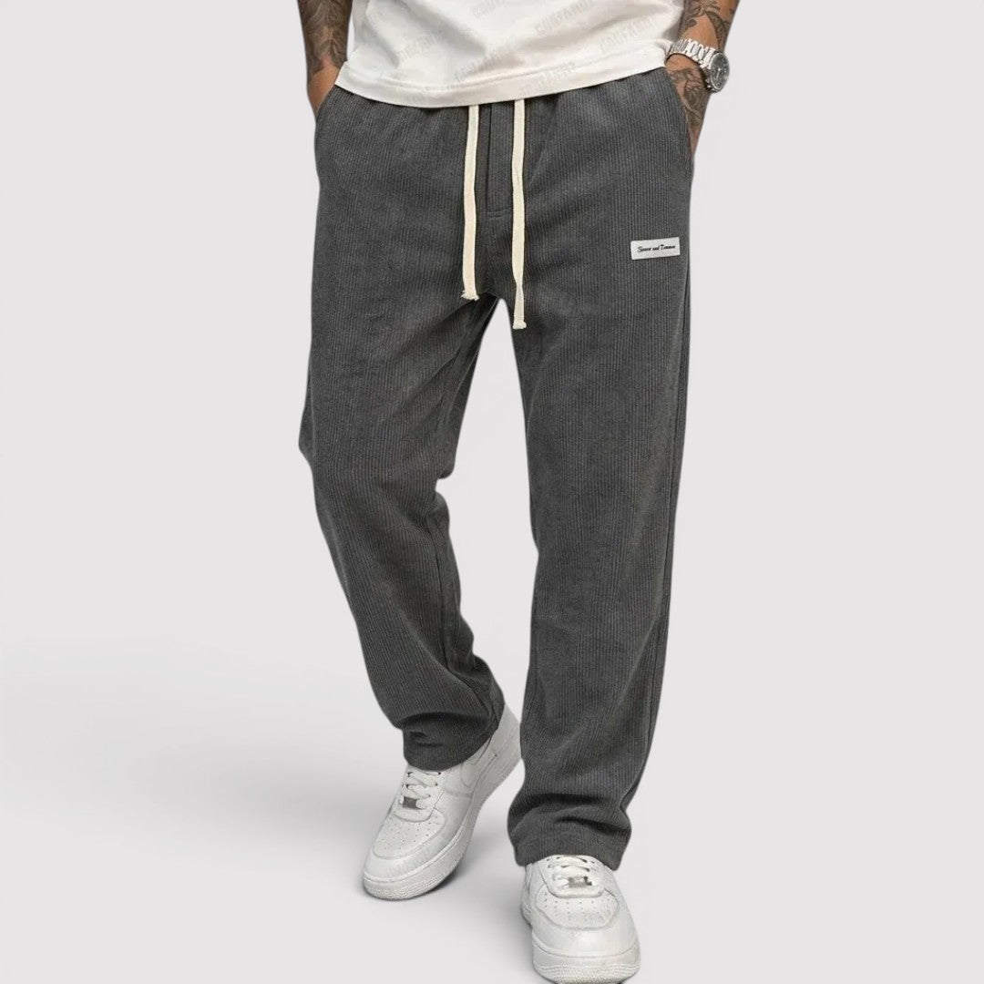 Enno™ | Weiche Hose mit gerippter Struktur