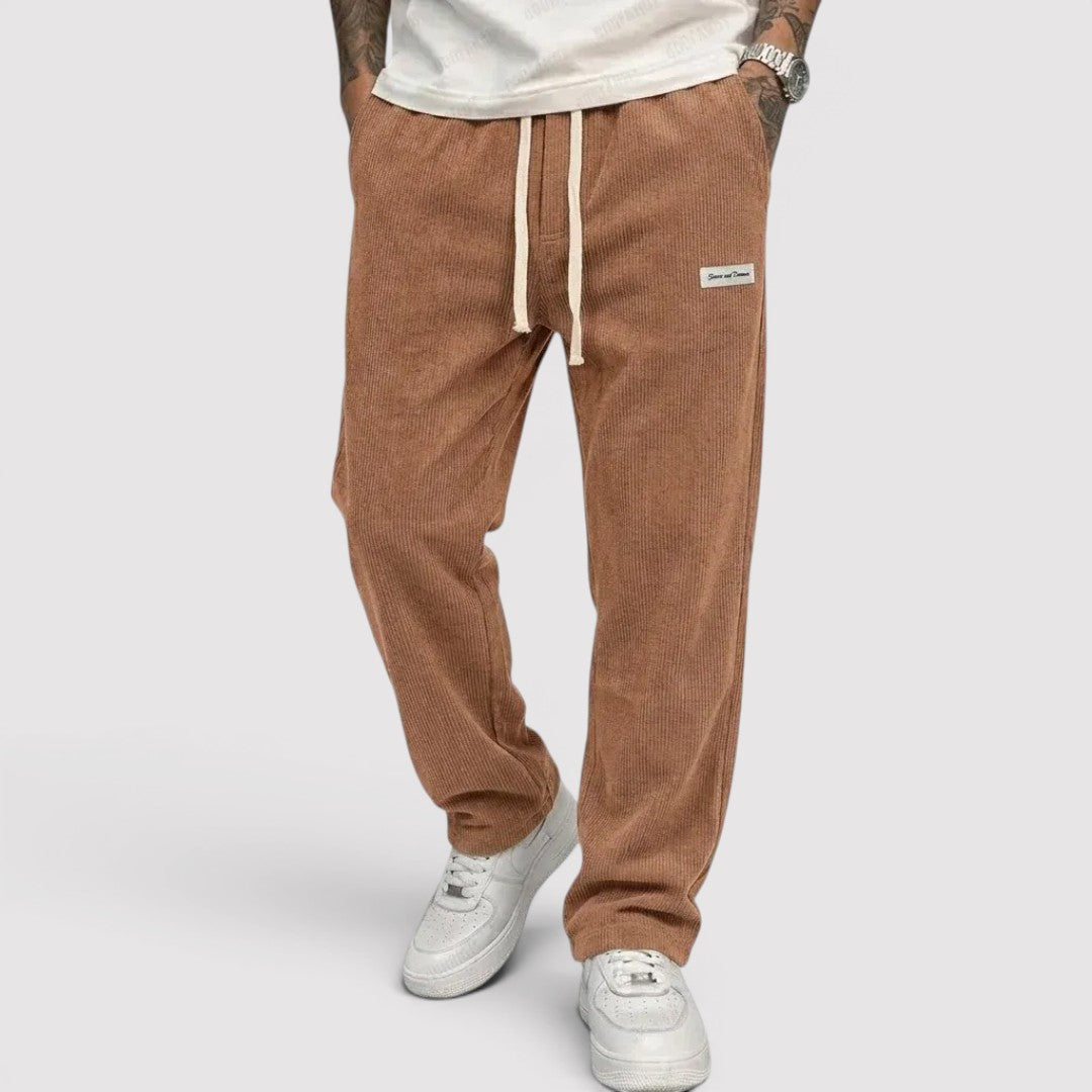Enno™ | Weiche Hose mit gerippter Struktur