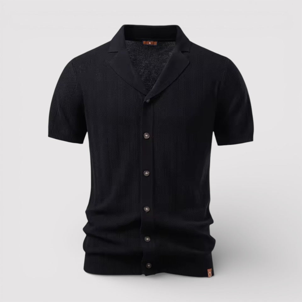 Zeno™ | Strickhemd mit Knopfleiste