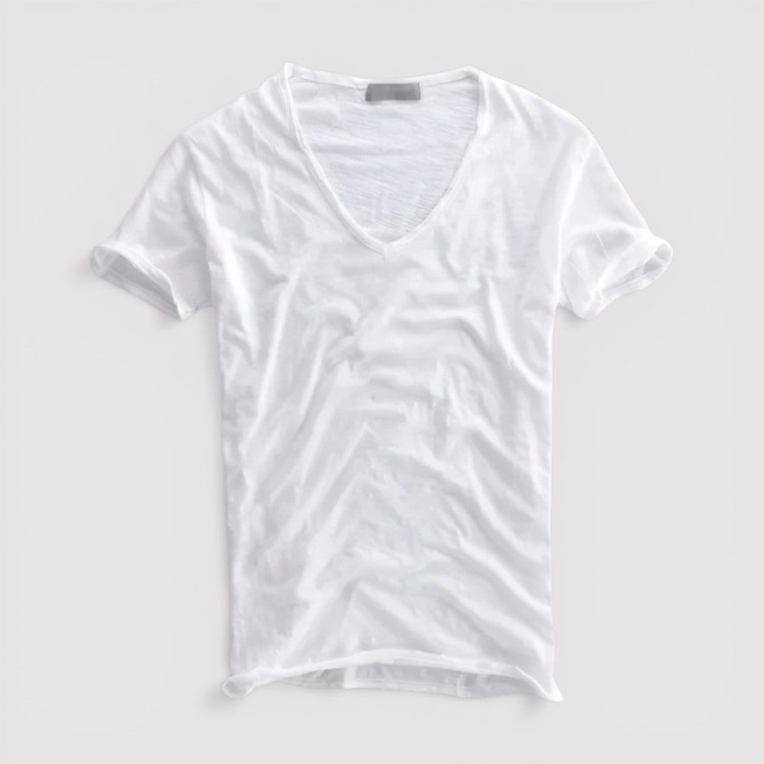 Niels™ | T-Shirt mit V-Ausschnitt