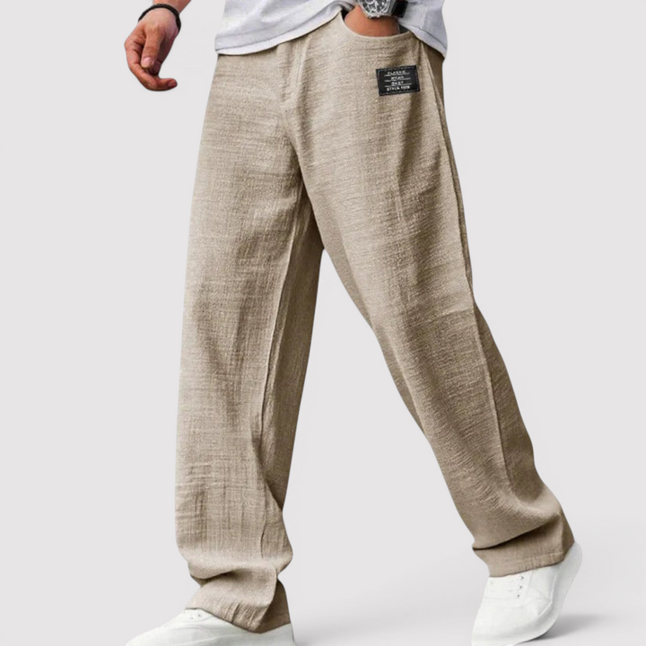Meinhard™ | Leichte Relaxed-Hose mit weichem Fall