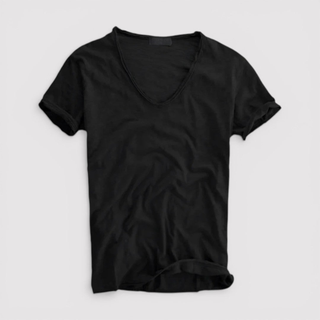 Niels™ | T-Shirt mit V-Ausschnitt