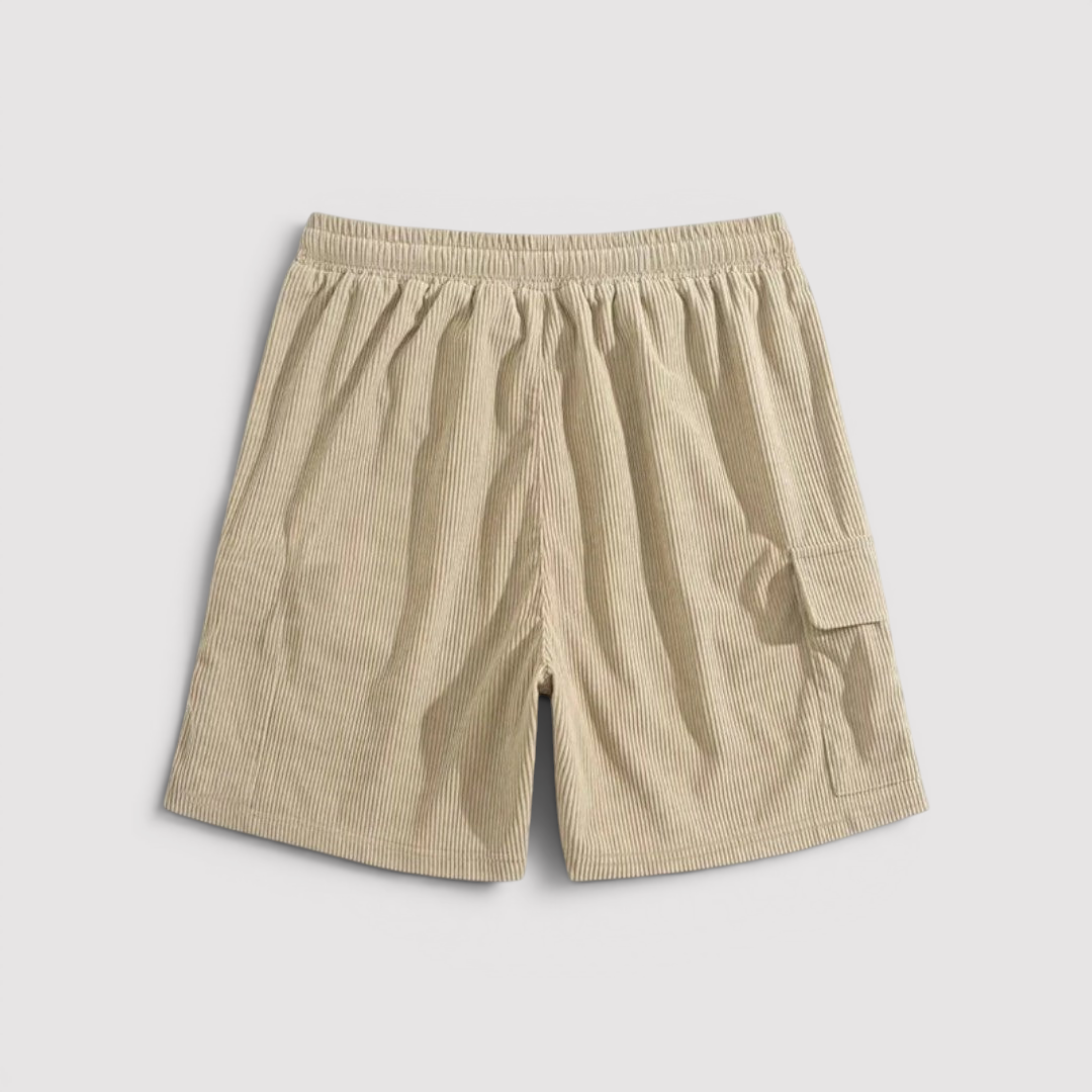 Carlo™ | Leichte Shorts mit Rippstruktur