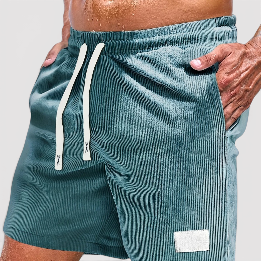 Jens™ | Lässige Shorts mit weicher Struktur