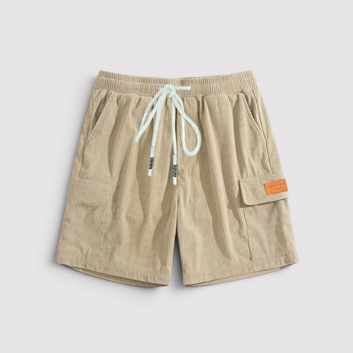 Carlo™ | Leichte Shorts mit Rippstruktur