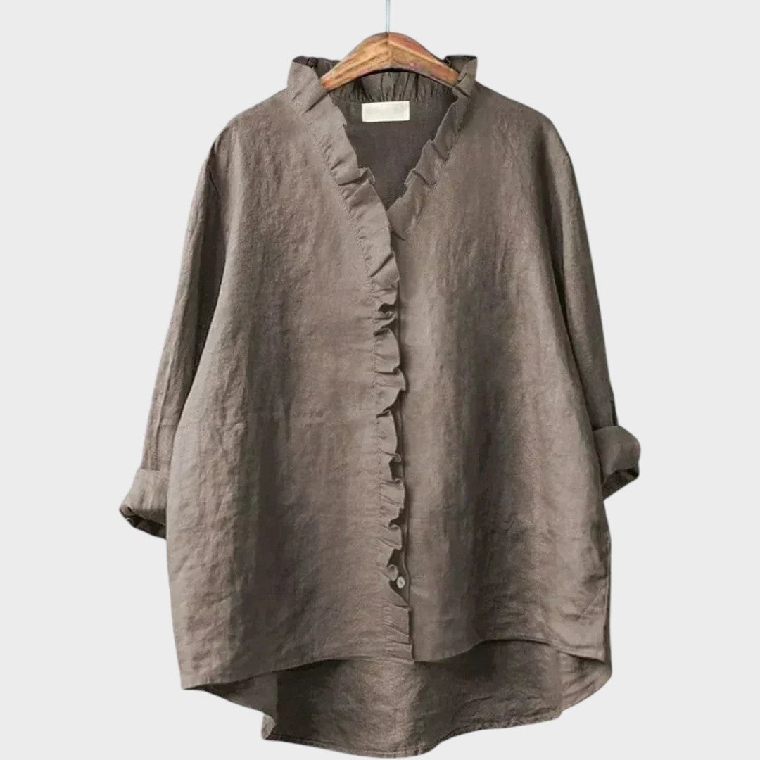 Ava | Elegante luftige Sommerbluse