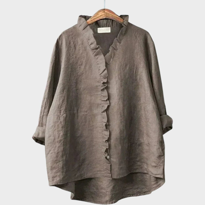 Ava | Elegante luftige Sommerbluse