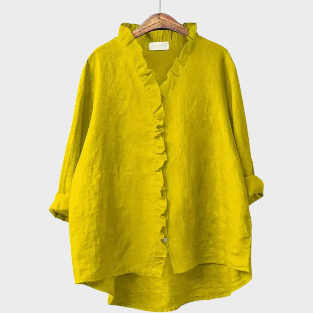 Ava | Elegante luftige Sommerbluse