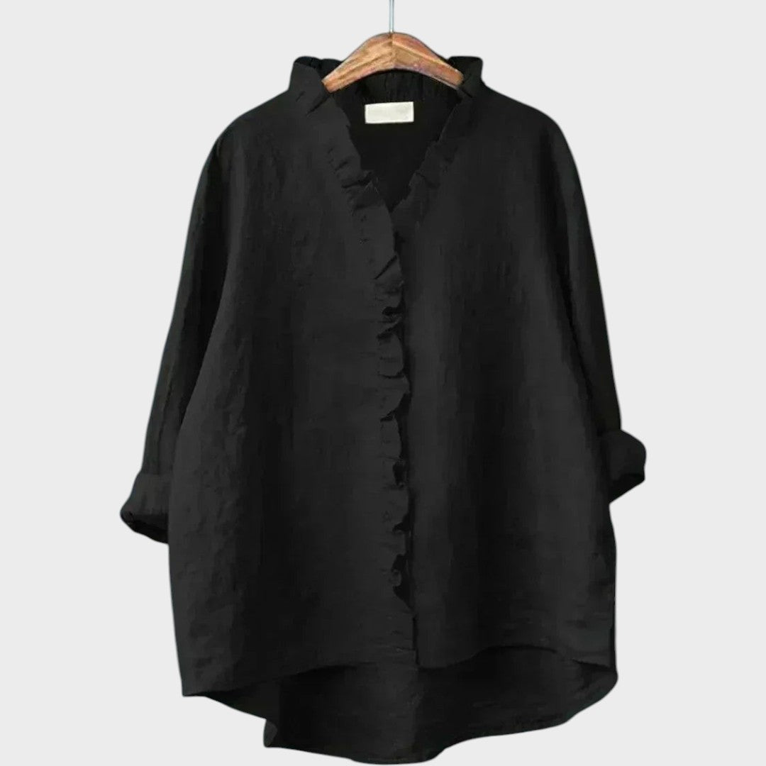 Ava | Elegante luftige Sommerbluse
