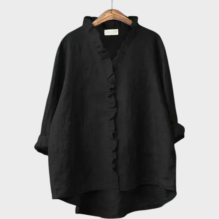 Ava | Elegante luftige Sommerbluse
