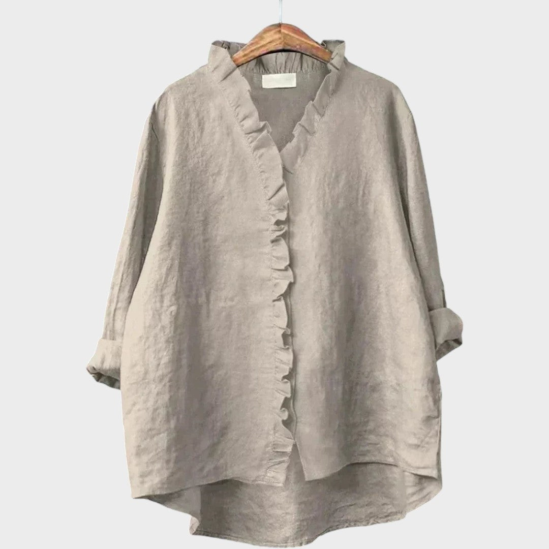 Ava | Elegante luftige Sommerbluse