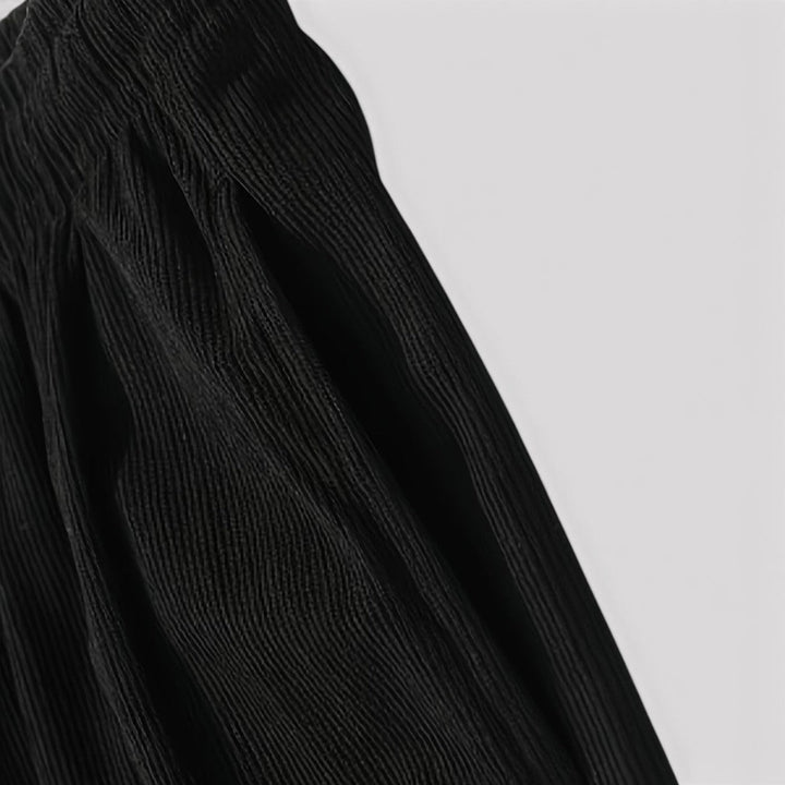 Nils™ | Gerippte Shorts mit Kordelzug