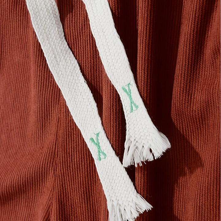 Nils™ | Gerippte Shorts mit Kordelzug