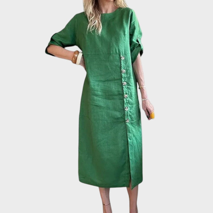 Adélia | Kleid mit Knöpfen