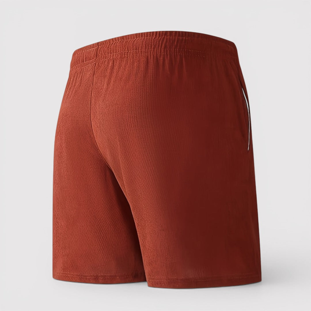 Nils™ | Gerippte Shorts mit Kordelzug