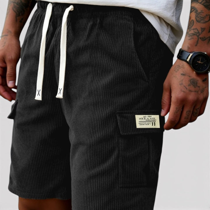 Leo™ | Rippstrick-Shorts mit Zugband