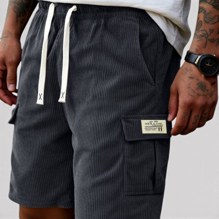 Leo™ | Rippstrick-Shorts mit Zugband