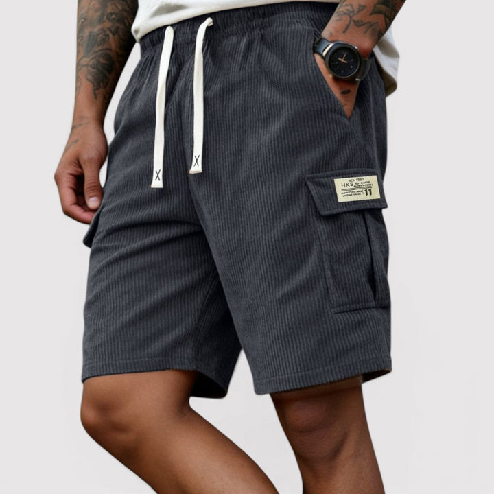 Leo™ | Rippstrick-Shorts mit Zugband