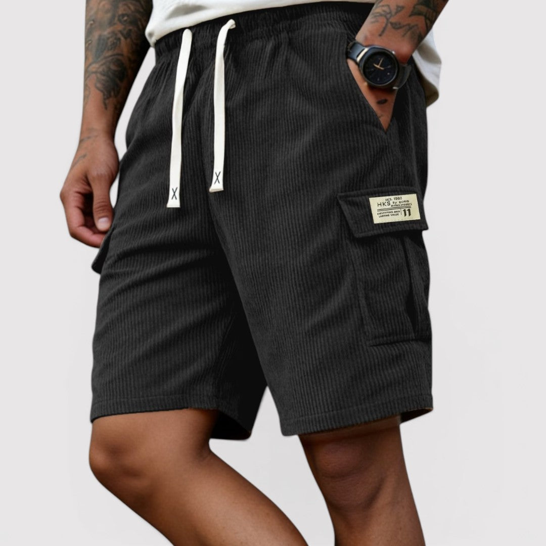 Leo™ | Rippstrick-Shorts mit Zugband