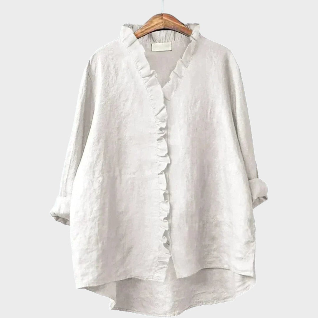 Ava | Elegante luftige Sommerbluse