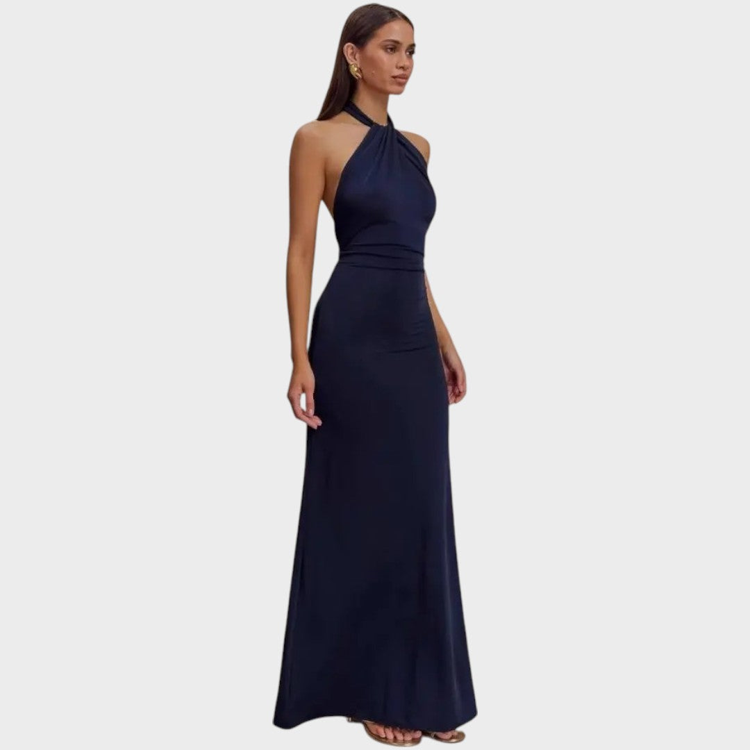 Laguna | Langes Kleid mit Neckholder