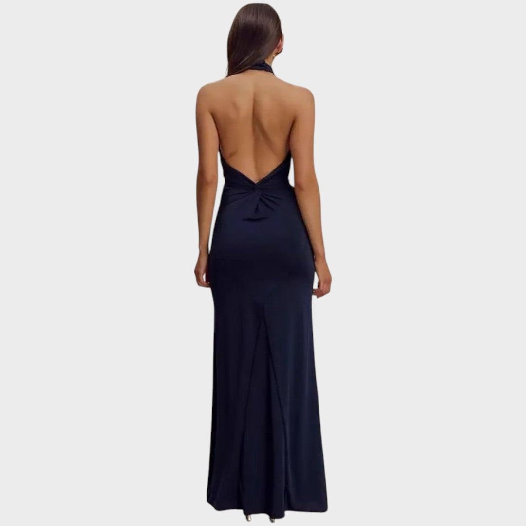 Laguna | Langes Kleid mit Neckholder