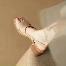 Eleonora | Sandalen mit niedrigem Absatz