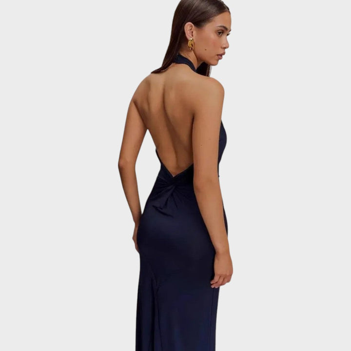 Laguna | Langes Kleid mit Neckholder