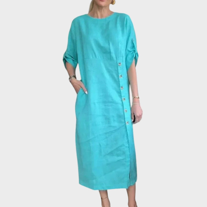 Adélia | Kleid mit Knöpfen