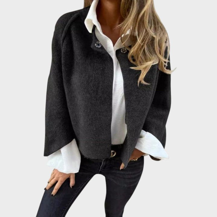 Cecília | Kurze Jacke mit Glockenärmeln