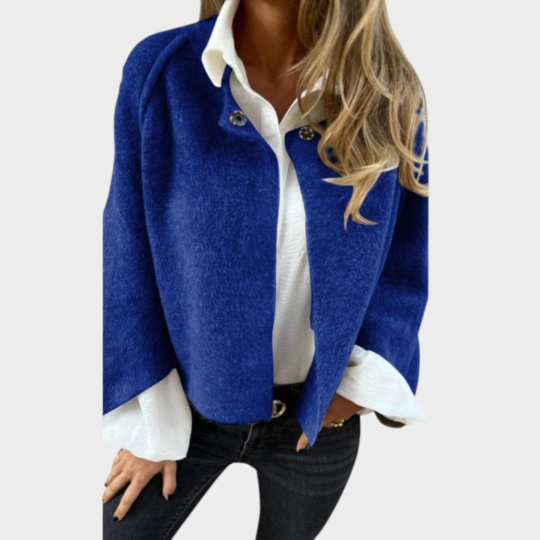 Cecília | Kurze Jacke mit Glockenärmeln