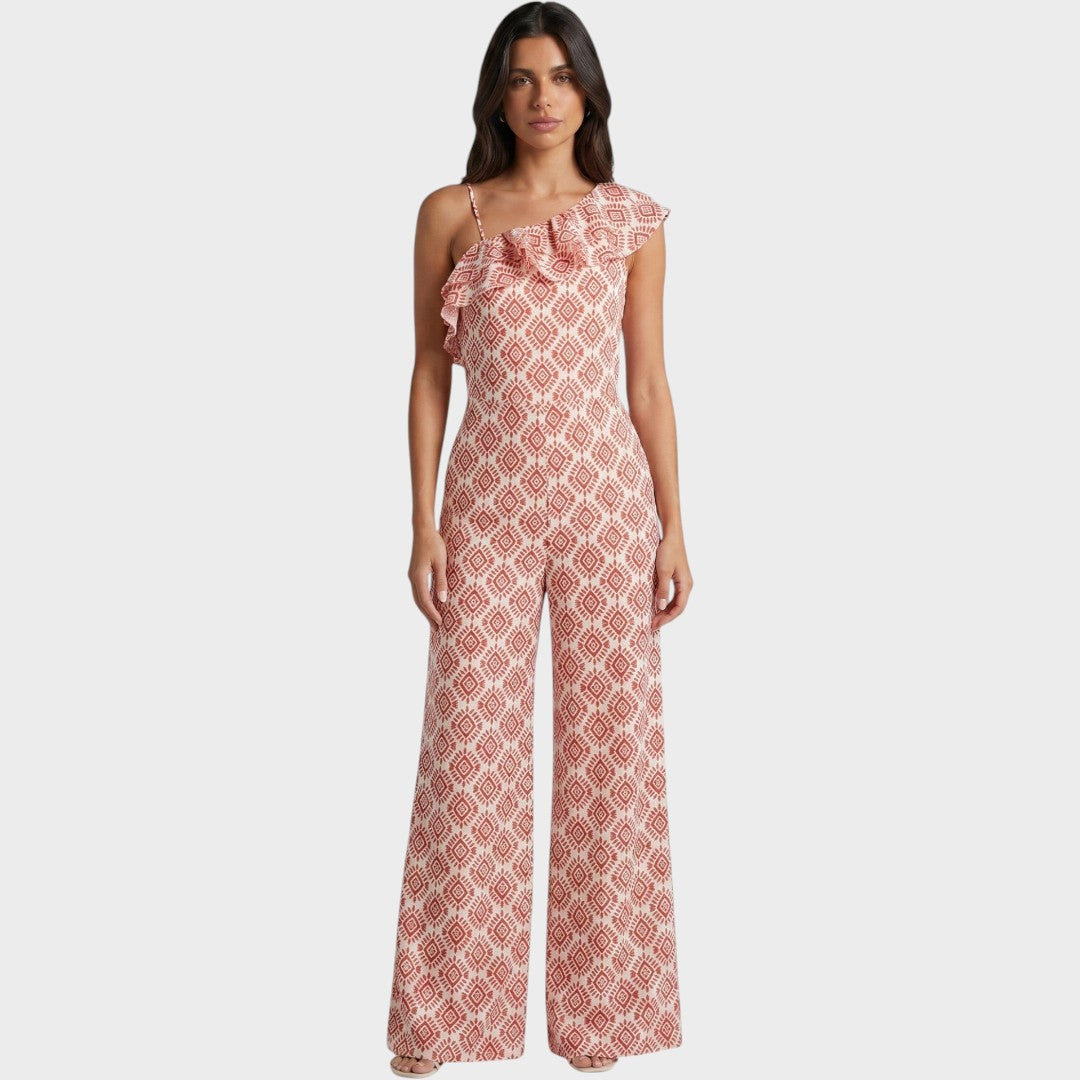 Éliette | Gemusterter Jumpsuit