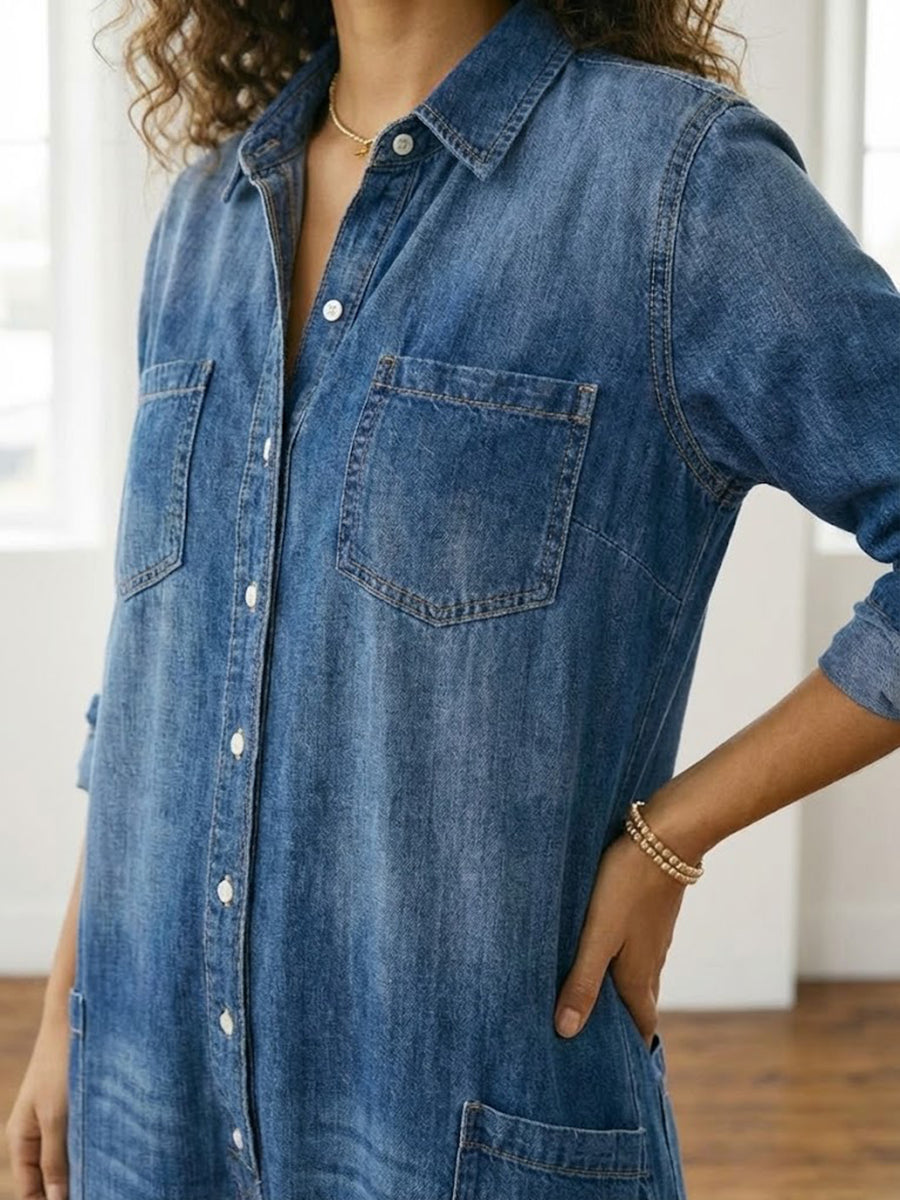 Else - Denim-Overall aus Baumwolle