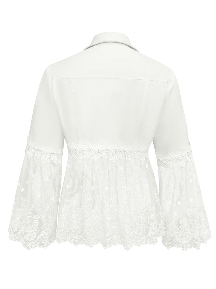 Sunnelace™ | Jacke mit Spitzenpaneelen