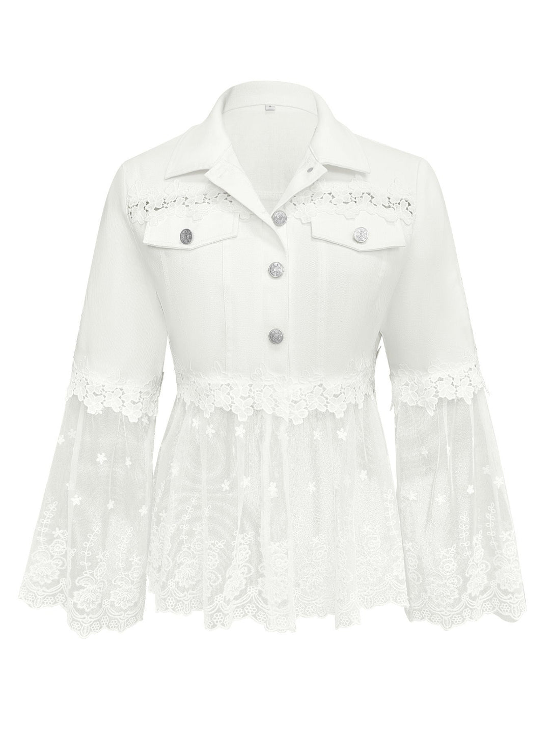 Sunnelace™ | Jacke mit Spitzenpaneelen