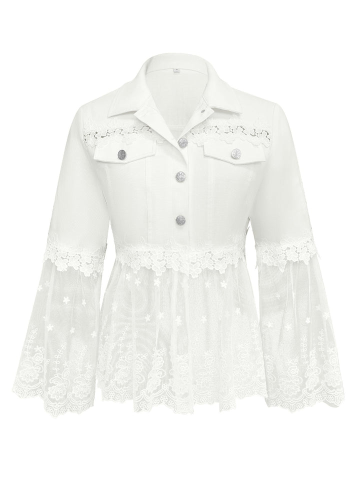 Sunnelace™ | Jacke mit Spitzenpaneelen