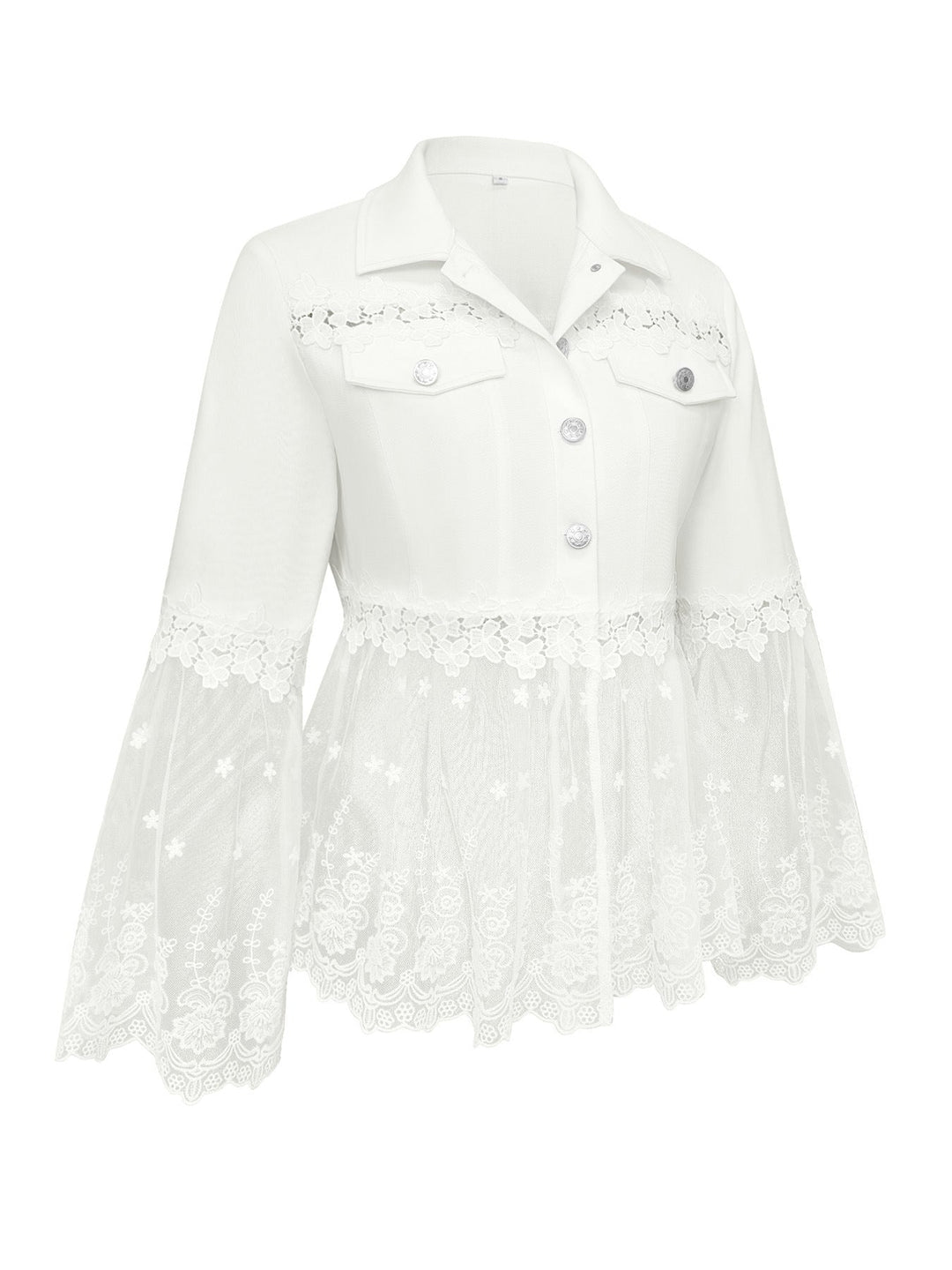 Sunnelace™ | Jacke mit Spitzenpaneelen