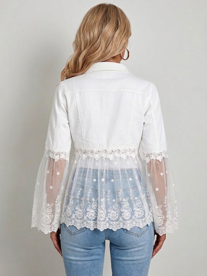 Sunnelace™ | Jacke mit Spitzenpaneelen