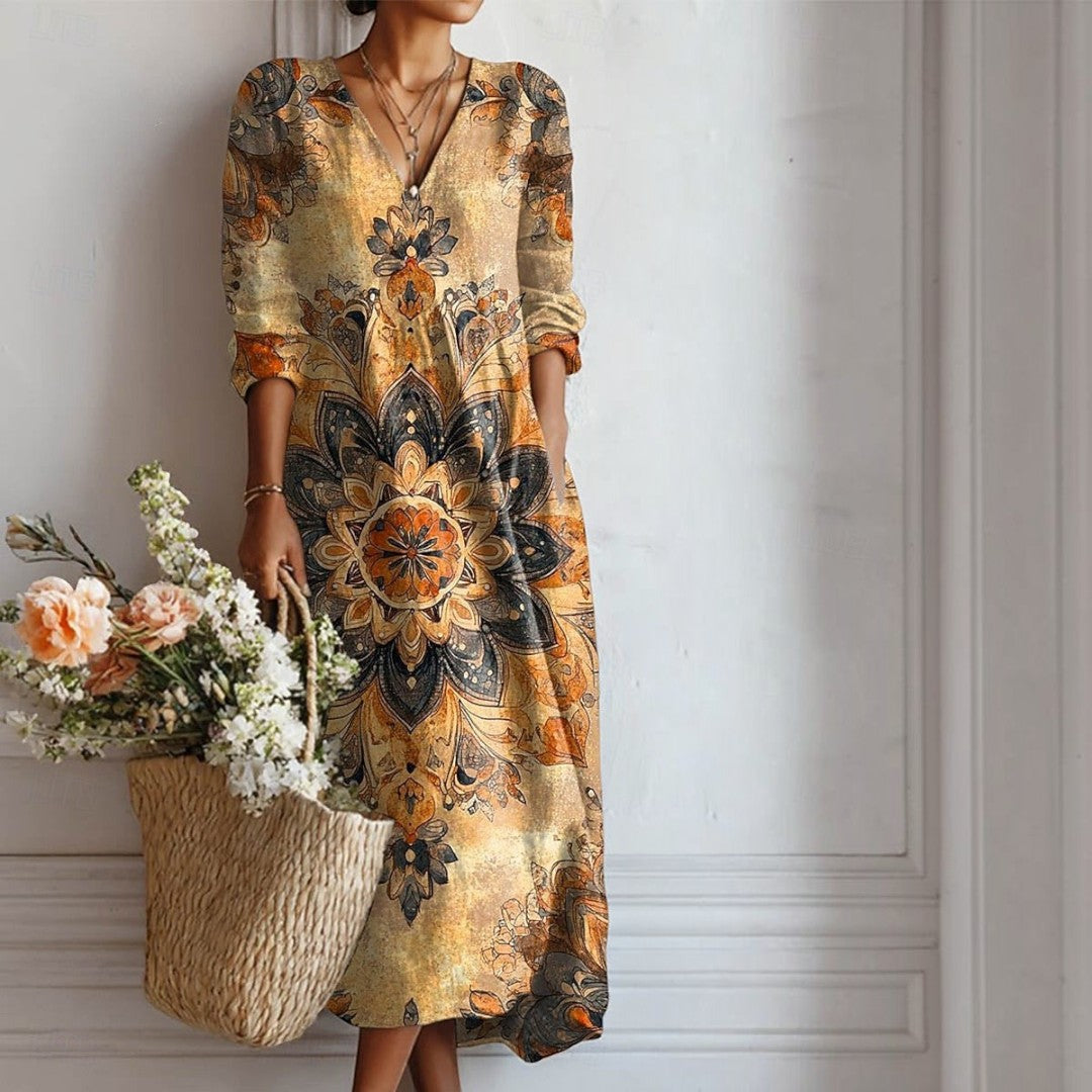 Boho-Kleid mit Schwung für Damen