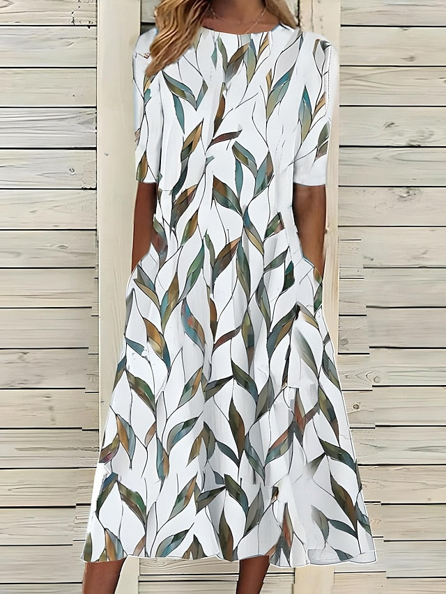 Caitriona | Coastal Bloom Maxi Kleid