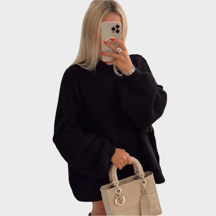 Carly | Oversized Strickpullover mit Ballonärmeln