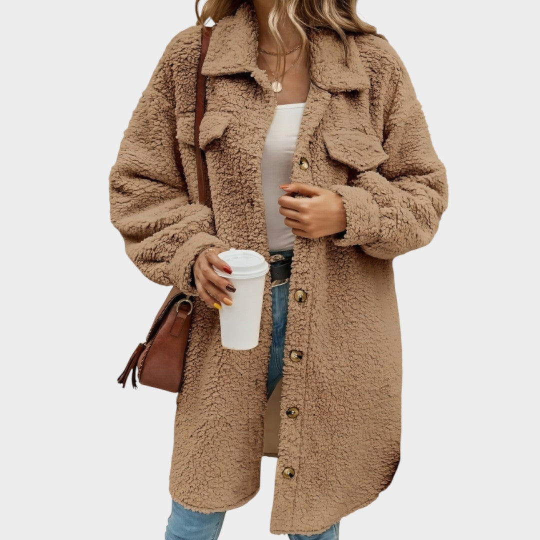 Coco | Teddy-Plüschmantel