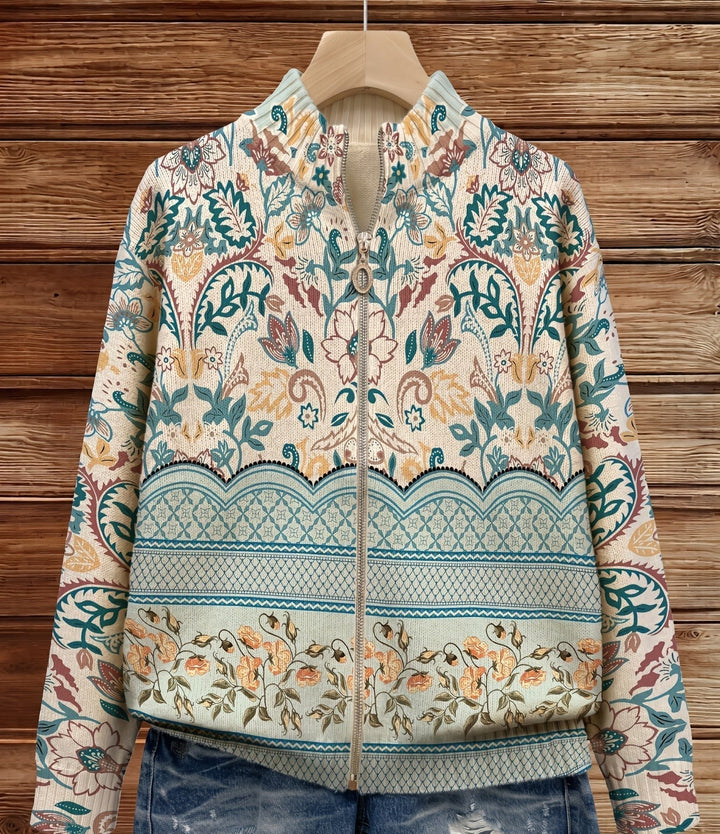 Sybilla™ | Vintage Floral Botanischer Border Print