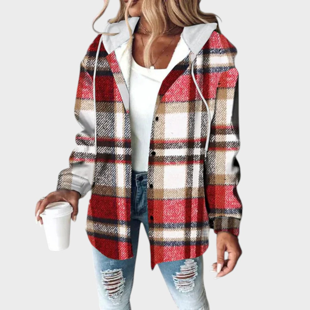 Rosana | Hemdjacke mit Kapuze