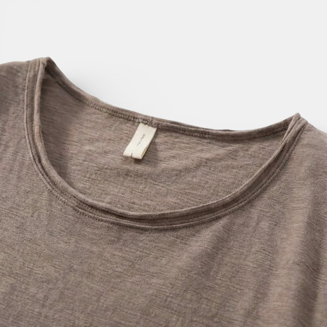Gabriel™ | Schlichtes Basic-T-Shirt mit Rundhals