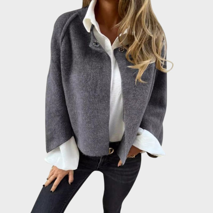 Cecília | Kurze Jacke mit Glockenärmeln