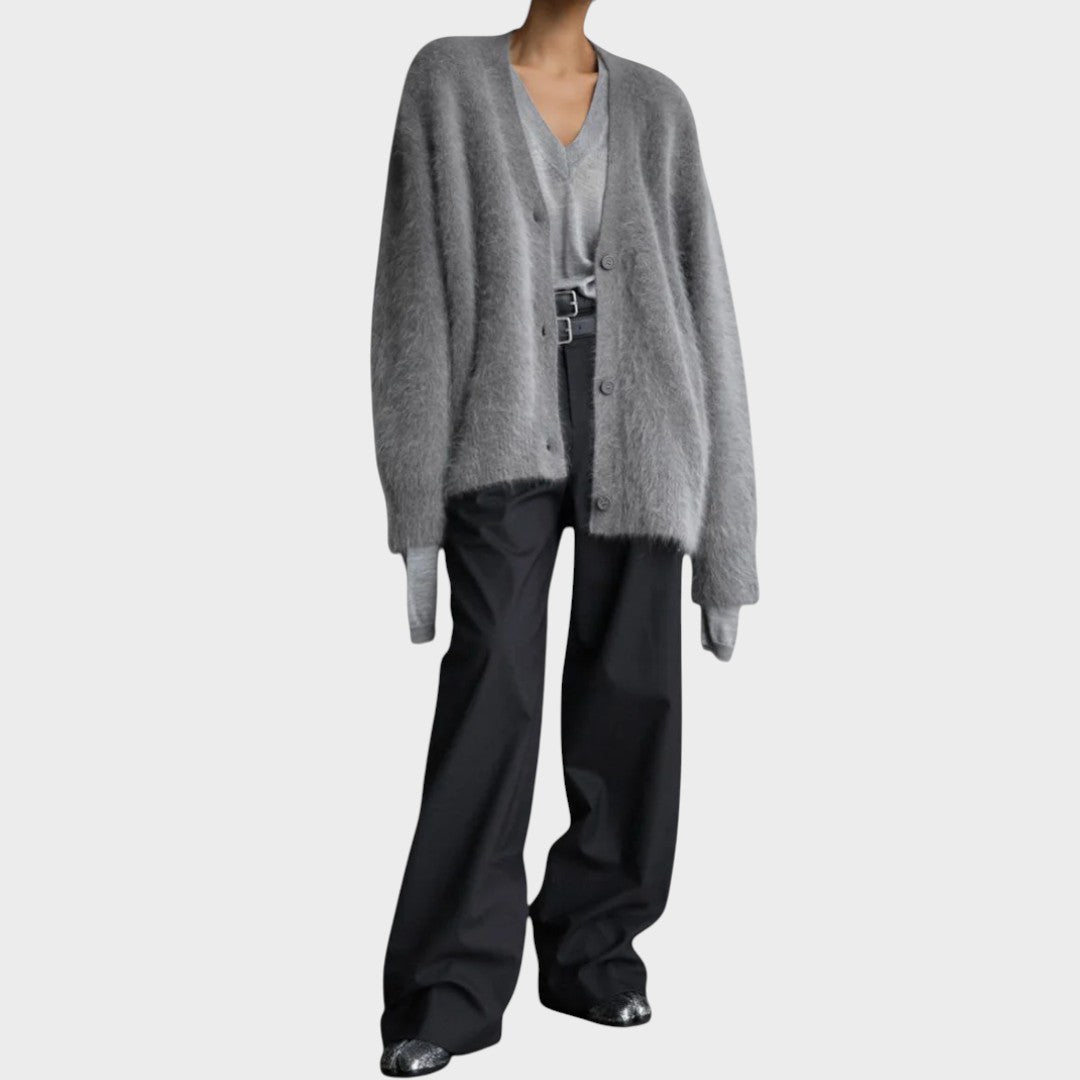 Daniela | Weicher Cashmere-Mix-Cardigan