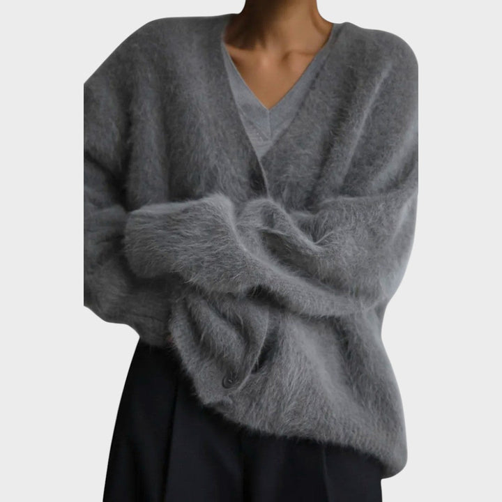 Daniela | Weicher Cashmere-Mix-Cardigan