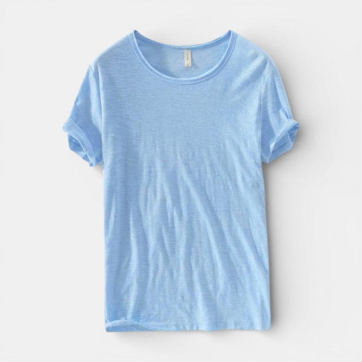 Gabriel™ | Schlichtes Basic-T-Shirt mit Rundhals