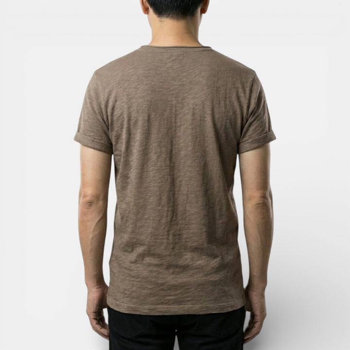 Gabriel™ | Schlichtes Basic-T-Shirt mit Rundhals